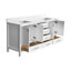 Meuble-lavabo double 72 po avec lavabo sur pied-2023880078