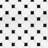 Supreme Tile Porcetile Dot 10.52 in. x 10.52 in. Geometric Matte Porcelain Mosaic Wall and Floor Tile-36931456