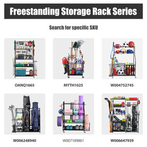 WFX Utility™ Freestanding Sports Rack & Reviews - Wayfair Canada