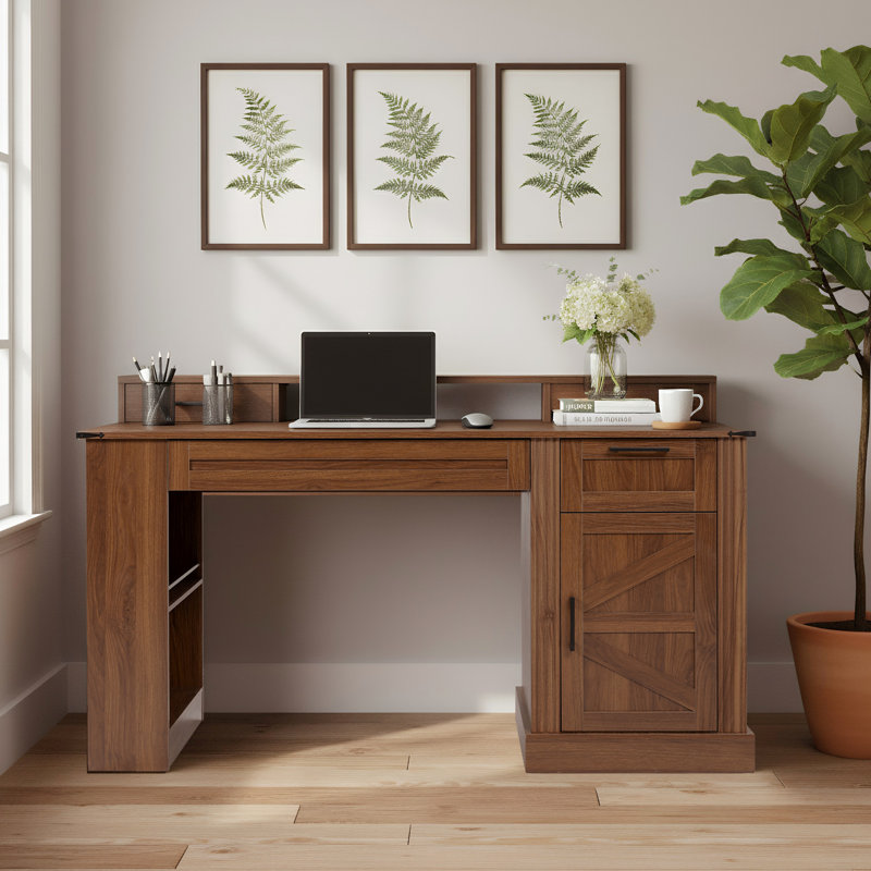 MDF Armoire Desk