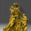Or cristallisé de la mine Mockingbird