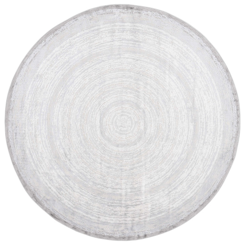 Saylor 100 Performance Geometric Rug, Round 6'3"