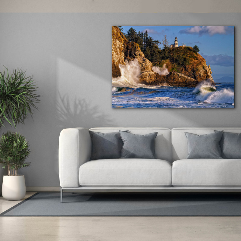 Art mural sur toile Epic Graffiti «Rising Tide At Cape Disappointment» par Rick Berk