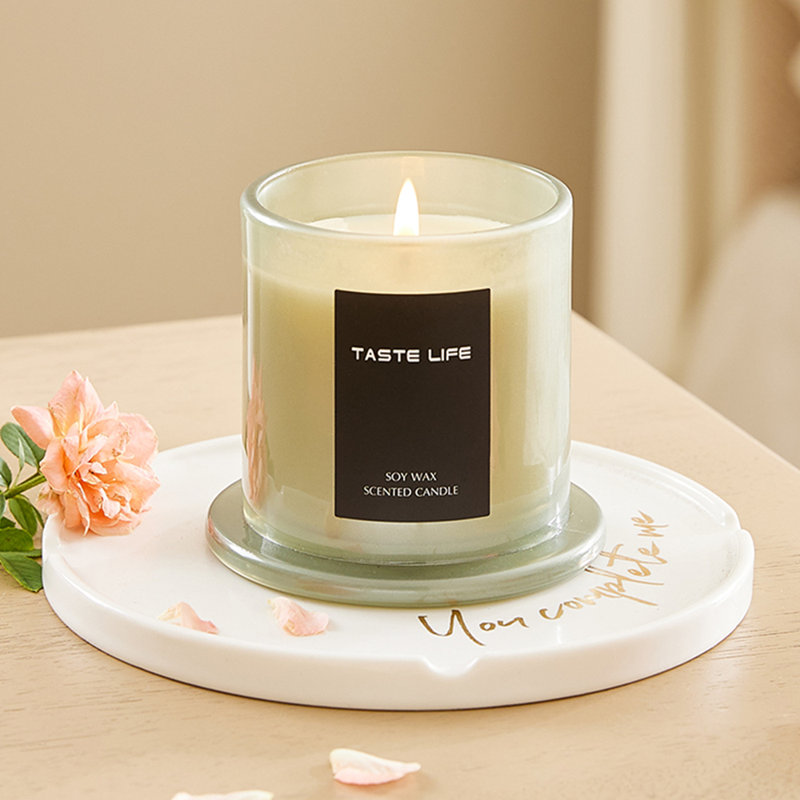 Plant / Floral Scented Wax Melt with Glass Holder