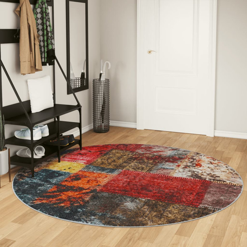Round Haraldur 200cm X 200cm Area Rug