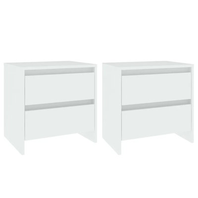 Georgan 45cm W Particle Board / Chipboard Bedside Table