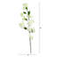 Wolfdale 47 po Ensemble de 3 tiges de bougainvillées artificielles-349752576