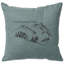 Coussin Wooded River Image - Mountain Time - Linen Straw-1421889349