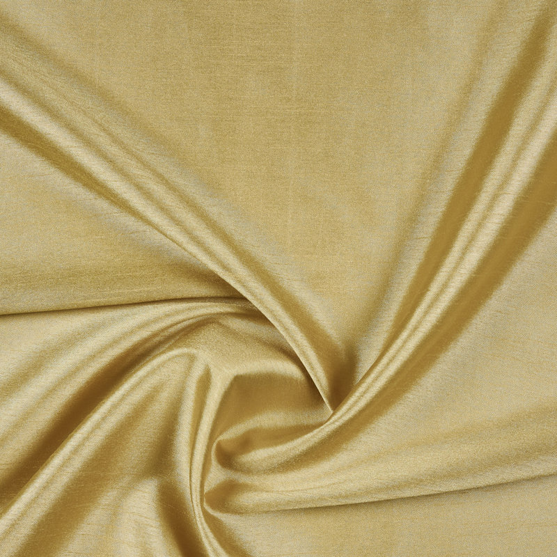 Chatra Semi Sheer Curtain Pair, Gold, 54" W x 96" L