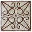 7.1 in. x 7.1 in. Marble Tile