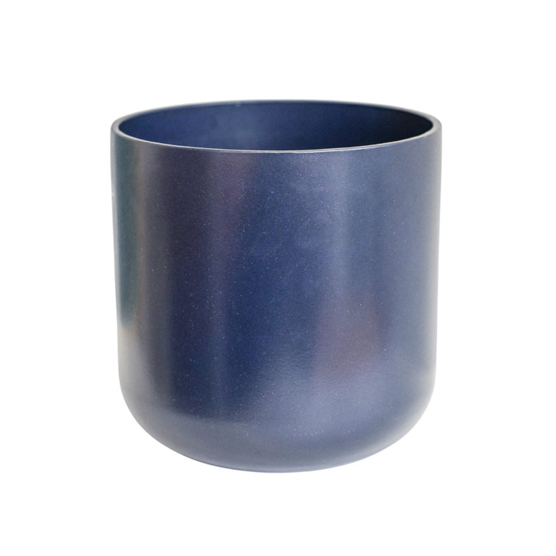 Ceramic Pot Planter, Navy