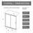 60.In W X 72.In H Single Sliding Shower Door, 1/5 Inch Thick Clear Tempered Glass Shower Door With Stainless Steel Handle-120984845