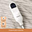 Couverture électrique, flanelle à nervures douces, chauffage avec 4 réglages de temps, 6 niveaux de chaleur, arrêt automatique avec minuterie de 3 heures, GentleSoft ™-118041824-118041826