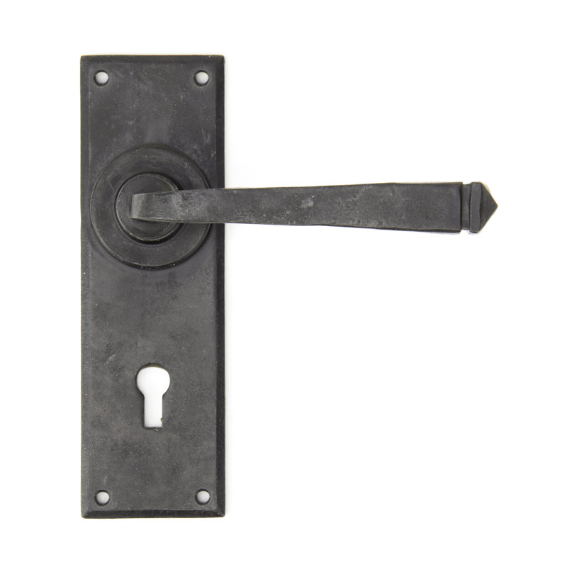 Avon Lock Door Handle, External Beeswax