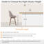 Tabouret de comptoir pivotant 26 po Makylia-1827823534
