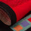 Tapis d'intérieur rouge / noir de style sud-ouest Hilander-21292467