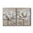 "Soft White I" 2-Piece Painting Print Set-14975365-14975367-77313382