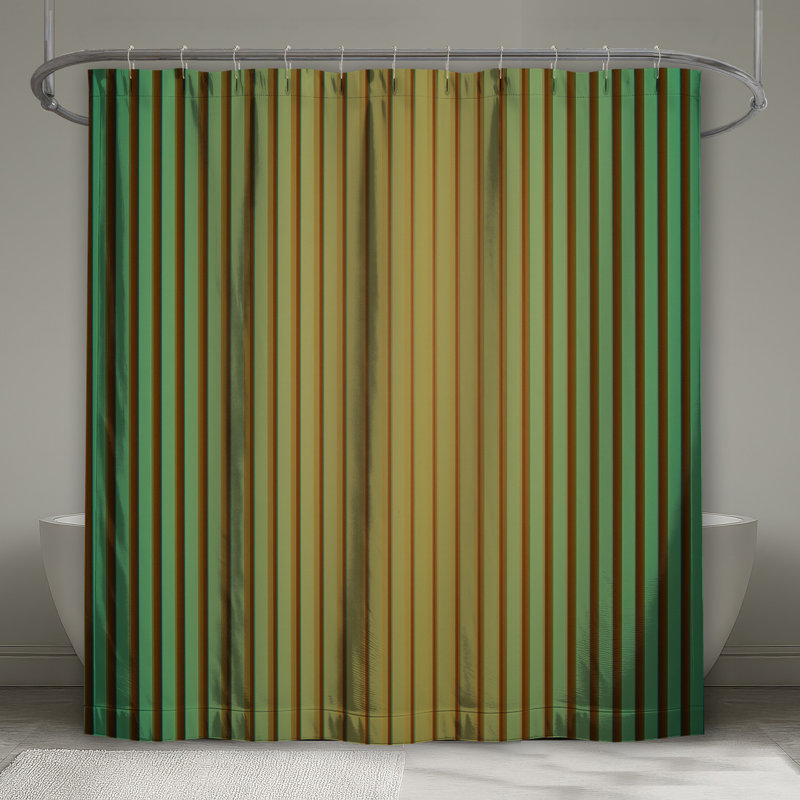 Rideaux de douche à rayures verticales, L 70 po x H 72 po