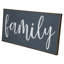 Signe de bois «famille»