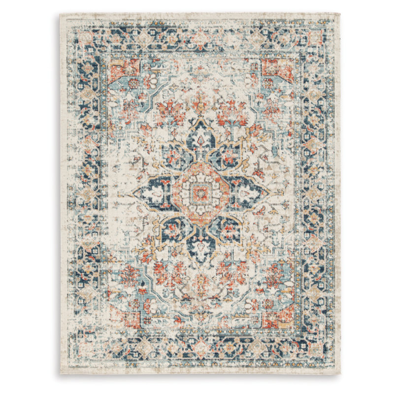 Oriental Indoor / Outdoor Rug, Rectangle 5' x 7'