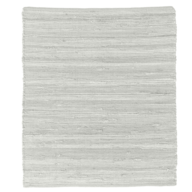Steinmetz Handmade Tufted Cotton Beige Indoor / Outdoor Area Rug, 5' x 7' 6''