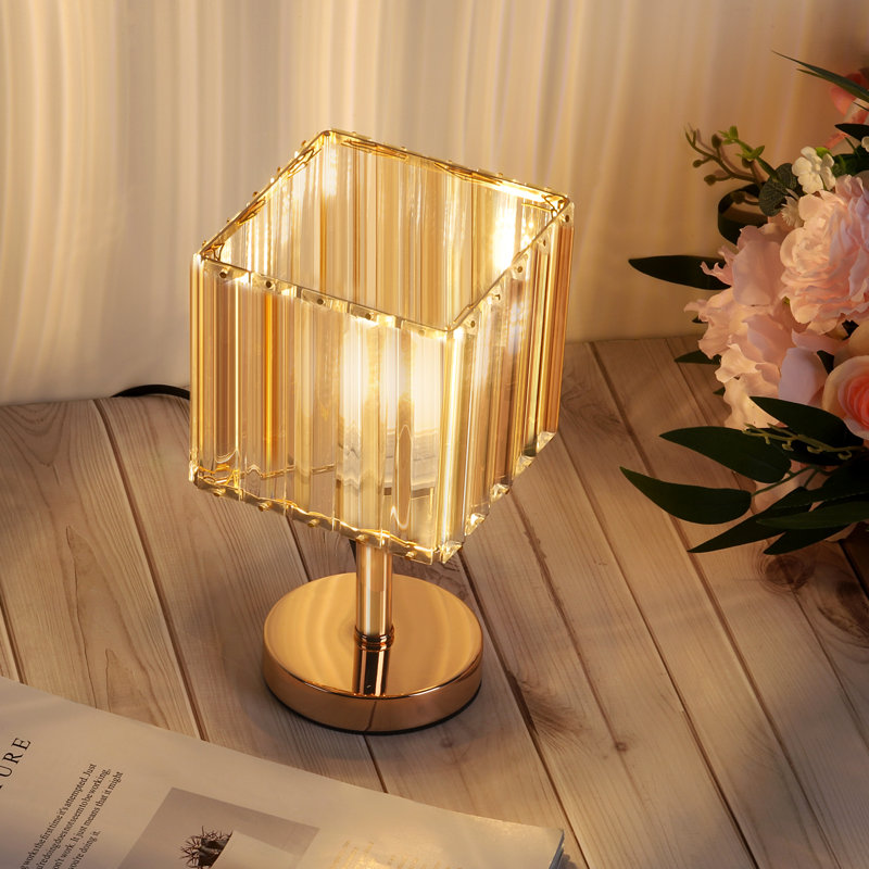 Paree Metal Desk Lamp, Gold