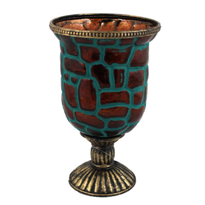 Glass Tabletop Tealight Holder