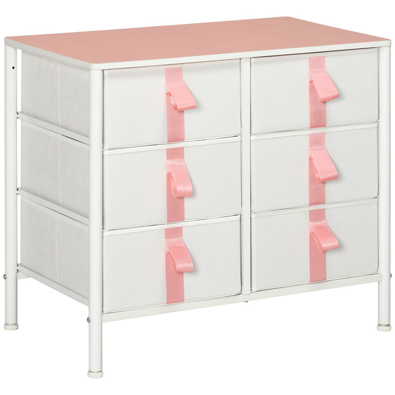 Kandise 68cm W 6 - Drawer Chest of Drawers