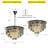 Domanique 8-Lights Modern Luxury Round Fringe Tiered Crystal Flush Mount Ceiling Light-1961828811
