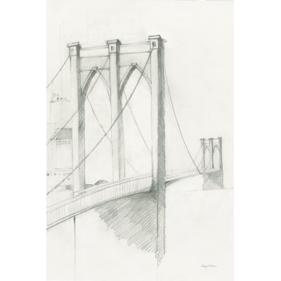 " City Sketch II " Painting Print