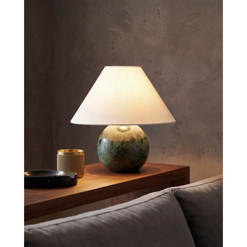 Lampe de table Chemise Bajo, Nature