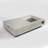 60Inch Concrete Fire Pit Table