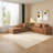 Compression Sectionals Sofa Bed, Faux Leather Modern L Shape for Home
