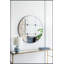 Miroir mural rond en verre antique D36