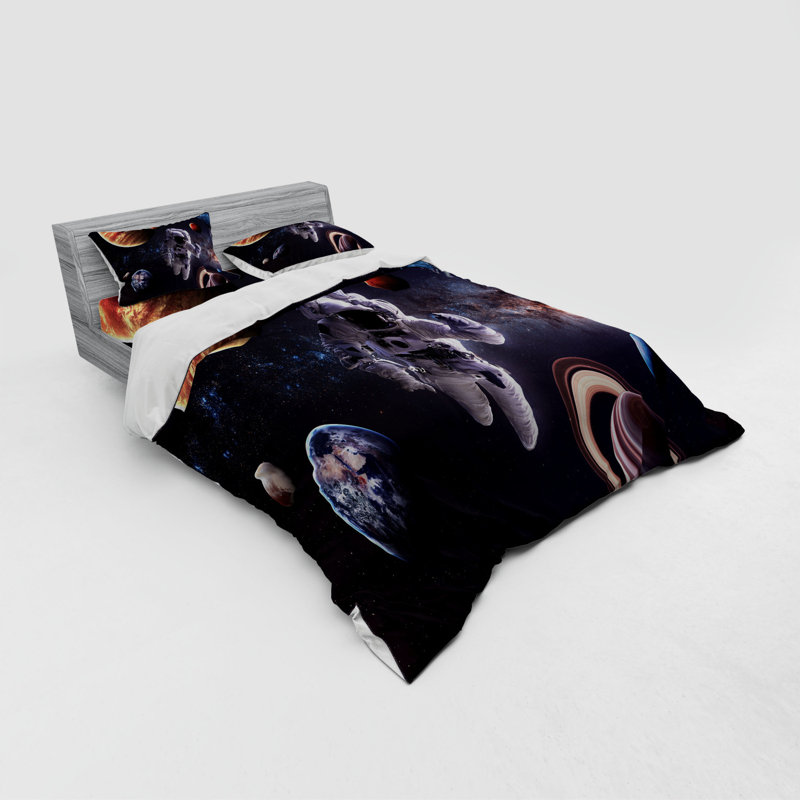Modern & Contemporary Polyester Duvet Cover, Queen Duvet Cover + 3 Additional Pieces