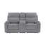 Ensemble de salon inclinable électrique en chenille 2 pièces 2 pièces-132843604