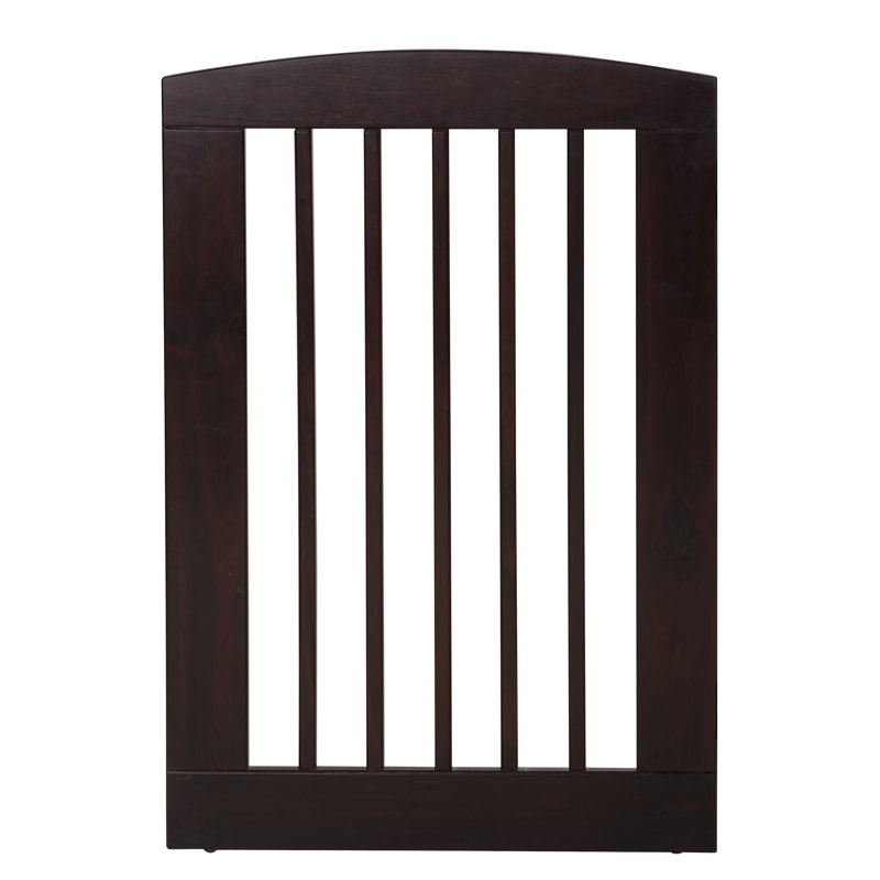 Barrière pour animaux Daniella, Cappuccino, Grand (H 36 po x l 24 po x L 0,75 po)