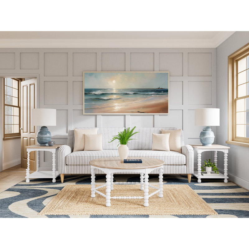 Lana Rect Spindle End Table