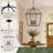 Alfreda 4 - Light Dimmable Lantern Chandelier-145385151