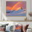 Rainbow Over The Snowy Peaks II - Rainbow Large, art mural-1094543177-1094543184