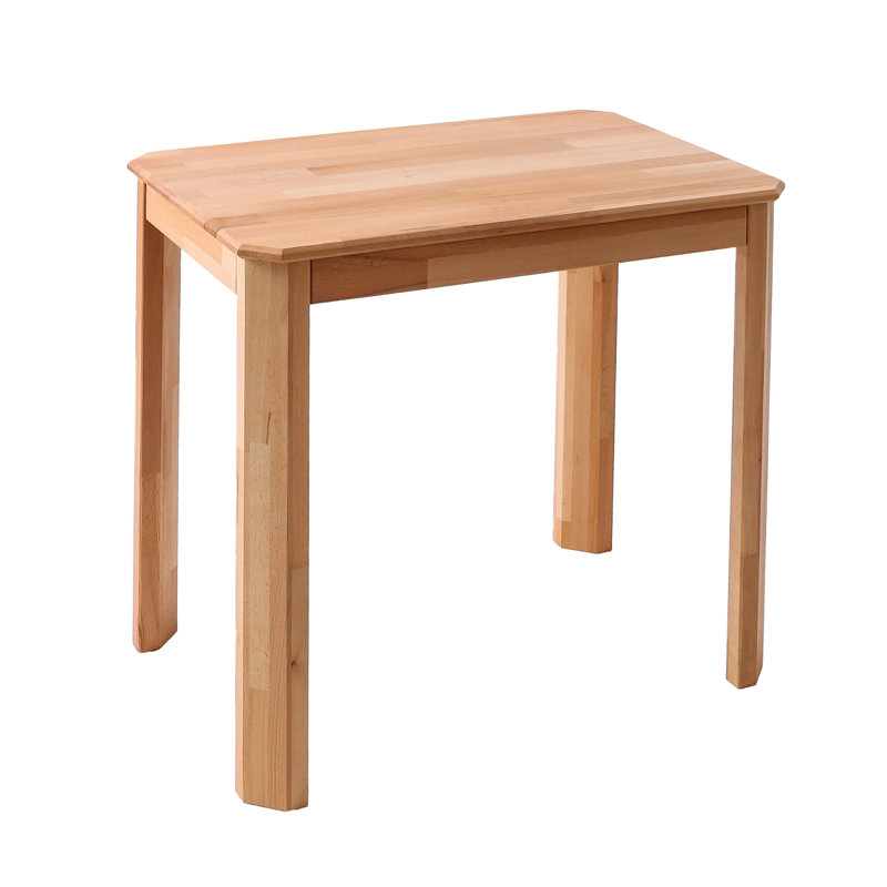 Schneck Solid Wood Dining Table, H75 x L75 x W50cm