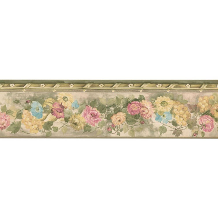 Winston Porter Janeisha Floral Border 