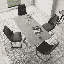 Extendable Metal Base Dining Table-1530622991-1529121495