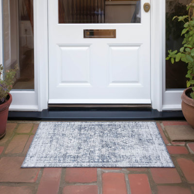 Machine Washable Indoor/Outdoor Christain ACN1229 Rug