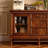 Simple Retro Style Solid Wood Sideboard