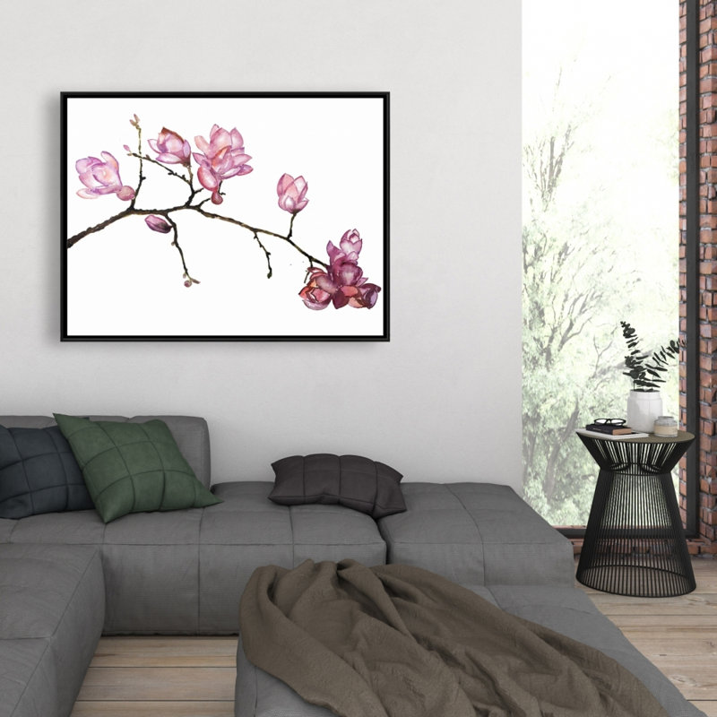 «Branch Of Cherry Blossoms», reproduction sur toile