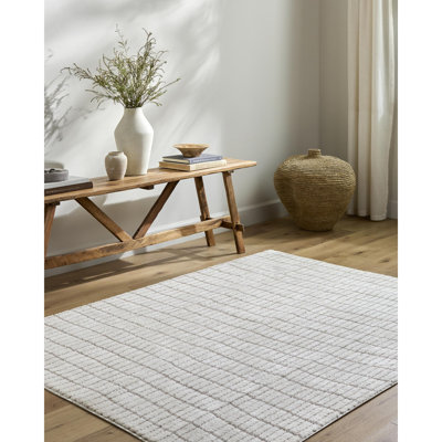Tapis ivoire à poils longs Our PNW Home x Livabliss Boho Scandi
