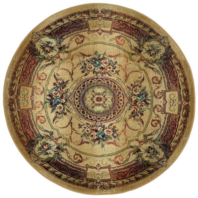 Wayne Machine Woven Beige/Brown Indoor Rug