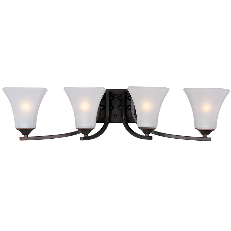 Weedman 4 - Light Dimmable Bath Bar, Oil Rubbed Bronze