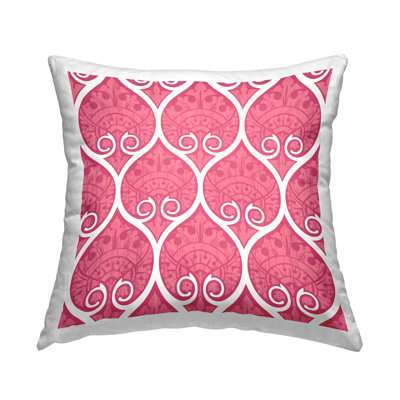 Damask Throw Pillow